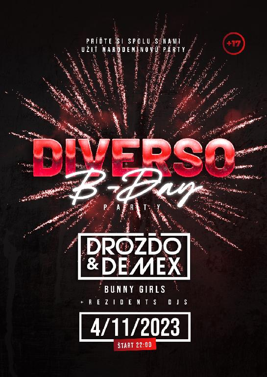Diverso B-day party