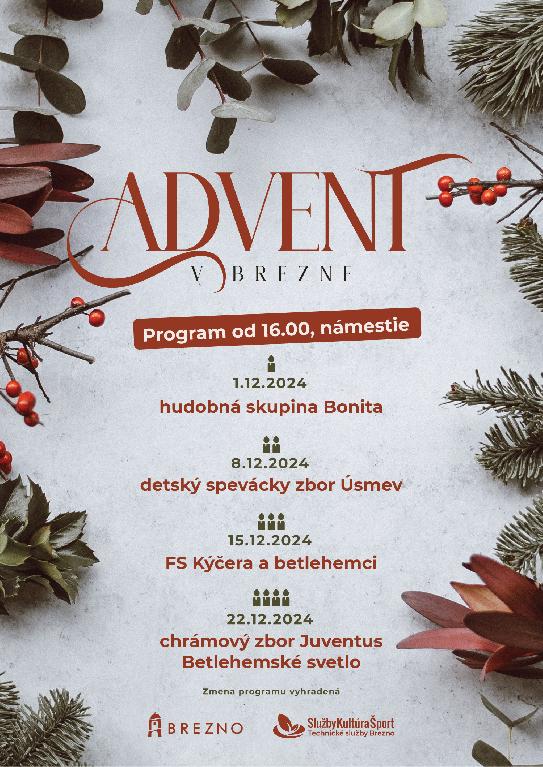 Advent v Brezne 2024