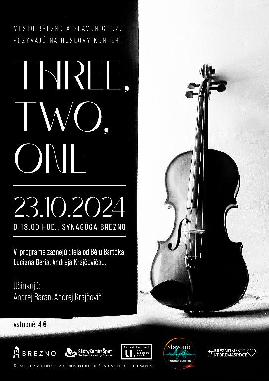 THREE, TWO, ONE - Husľový koncert