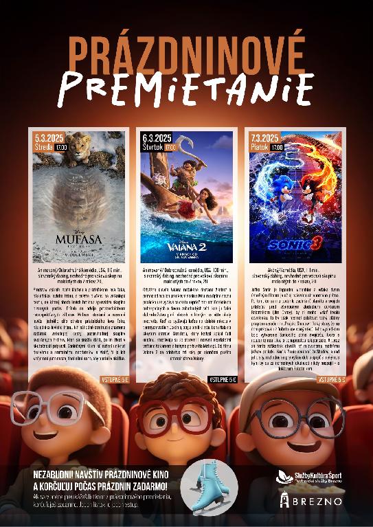  Prázdninové premietanie-Mufasa: Leví kráľ