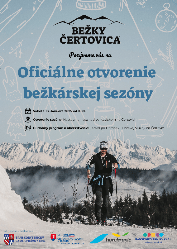 Oficiálne otvorenie bežkárskej sezóny na Čertovici