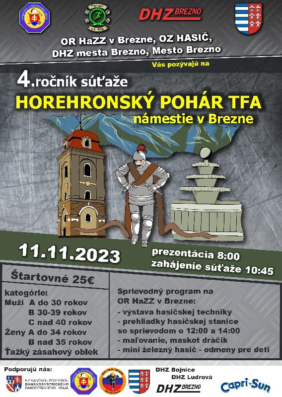 Horehronský pohár TFA 2023