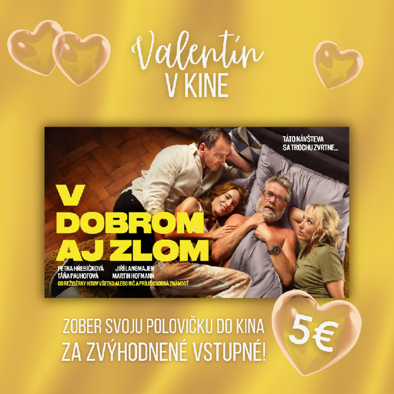 Valentín v kine- V dobrom aj zlom